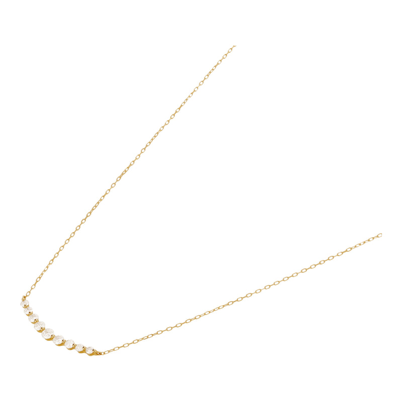 Parabola Diamond Necklace